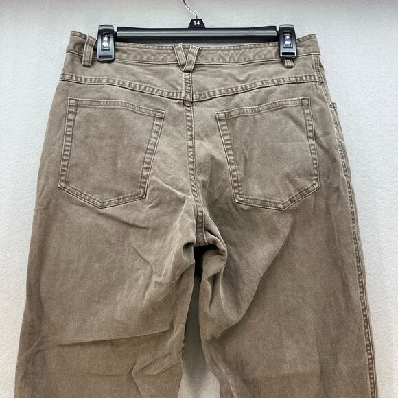 Duluth Trading Co. Jeans Women's 8x29 Brown Duluth Flex FH Work Pants Normcore - Picture 10 of 12